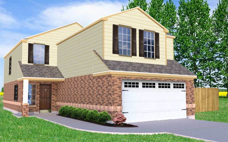 home model rendering