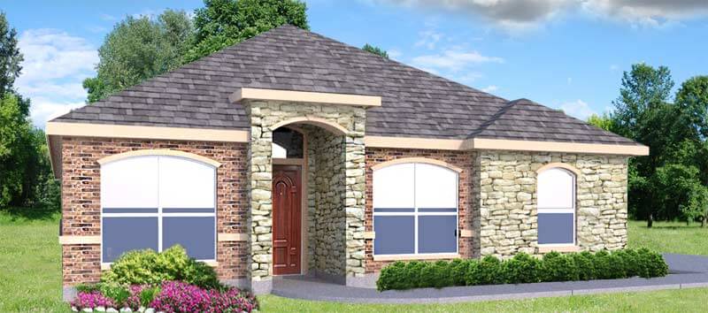 Model home render