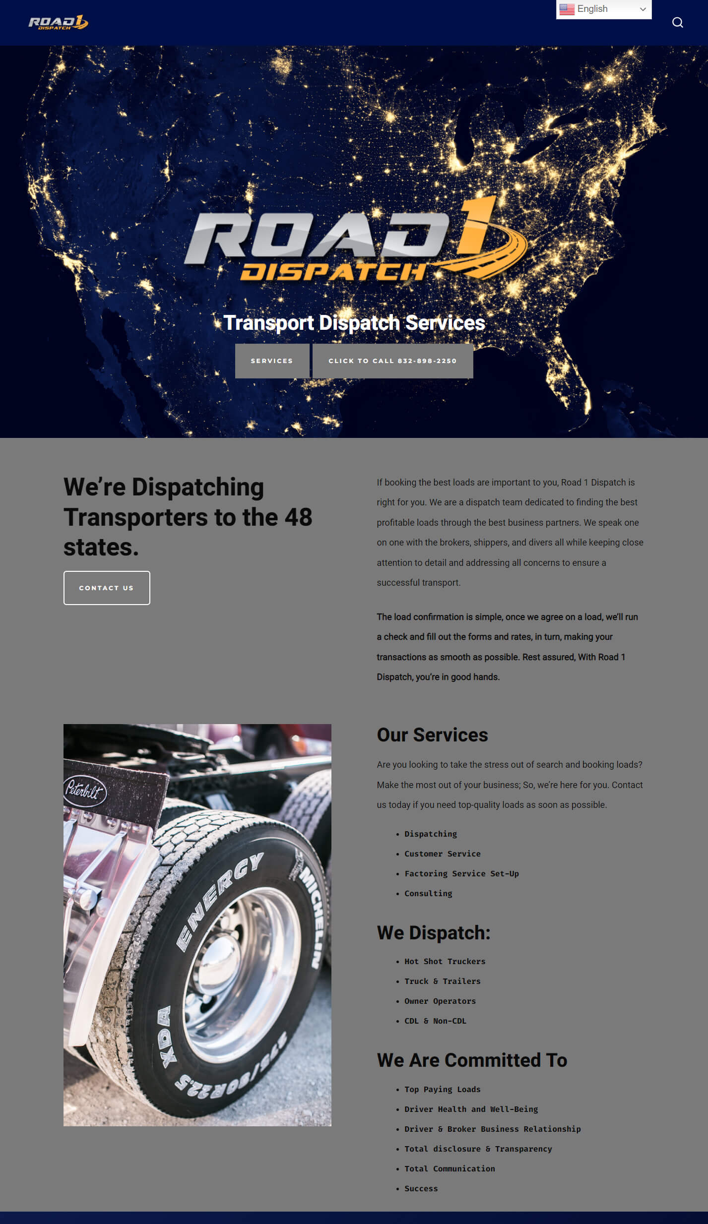 industrial website design